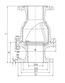 Lined Swing Check Flgd Lined Swing Check Flgd