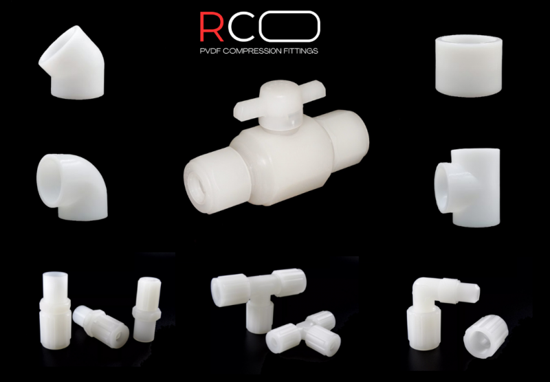 PVDF Compression Fittings PVDF Compression Fittings