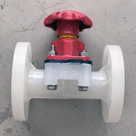 PVDF Plastic Diaphragm Valve PVDF Plastic Diaphragm Valve