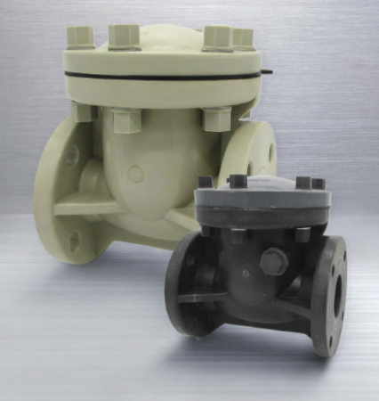 Swing Check Valves PVDF Swing Check Valves PVDF