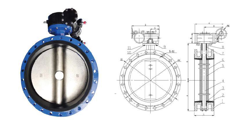Wafer Flanged Butterfly Wafer Flanged Butterfly